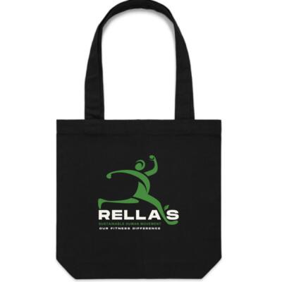 Rella's Black tote Bag Thumbnail